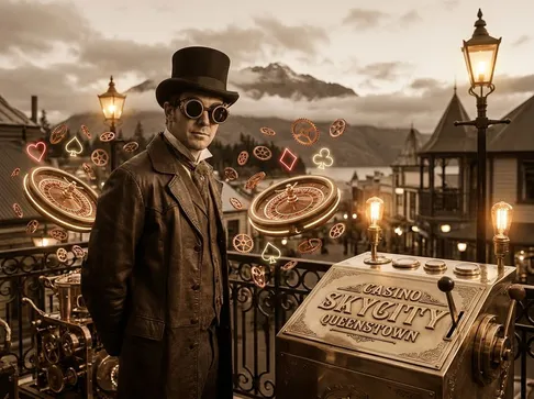 Explore Casino SkyCity Queenstown's main gaming world Explore Casino SkyCity Queenstown's main gaming world